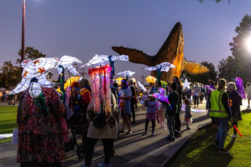 City and Sea & Parade of Lights (Hervey Bay Whale Festival)