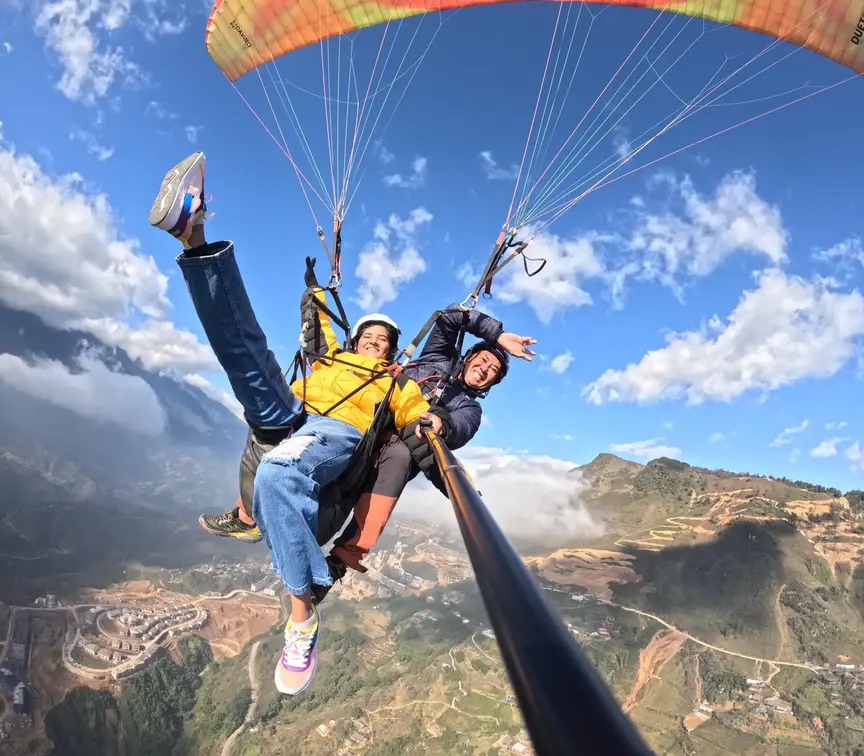 Tandem Paragliding Adventure with Pickup & Drop-off