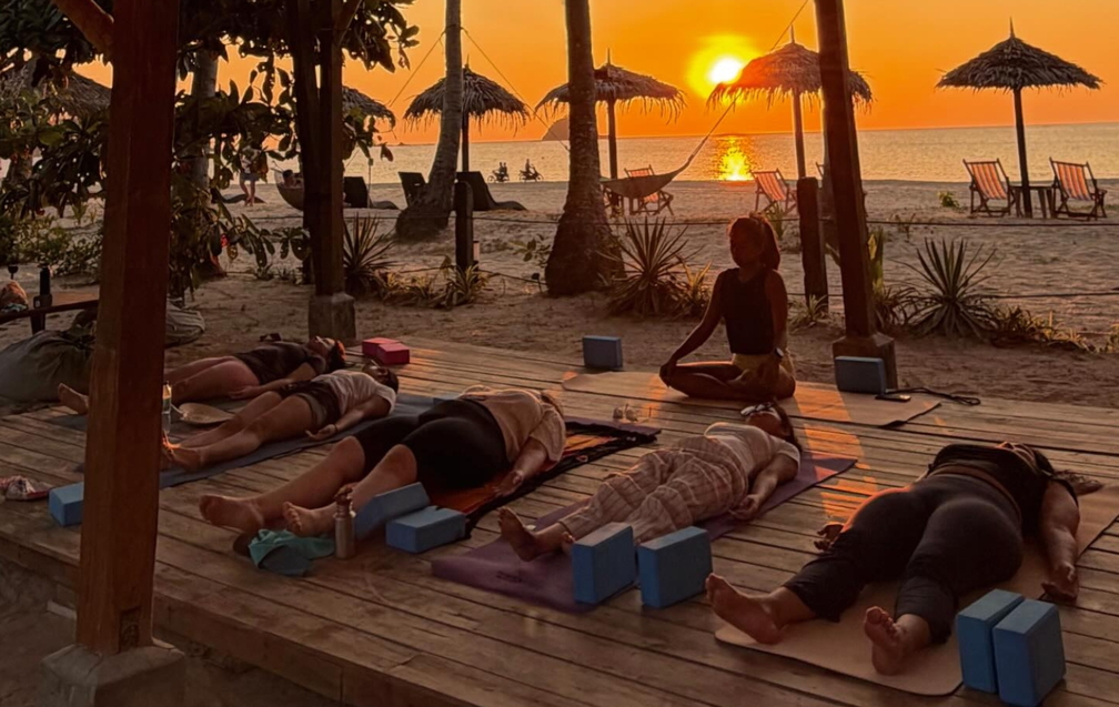 Sunset Beachfront Yoga