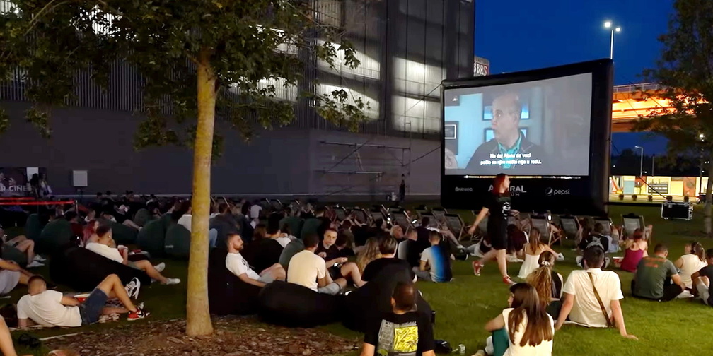 Film Screenings on the Sava Promenade