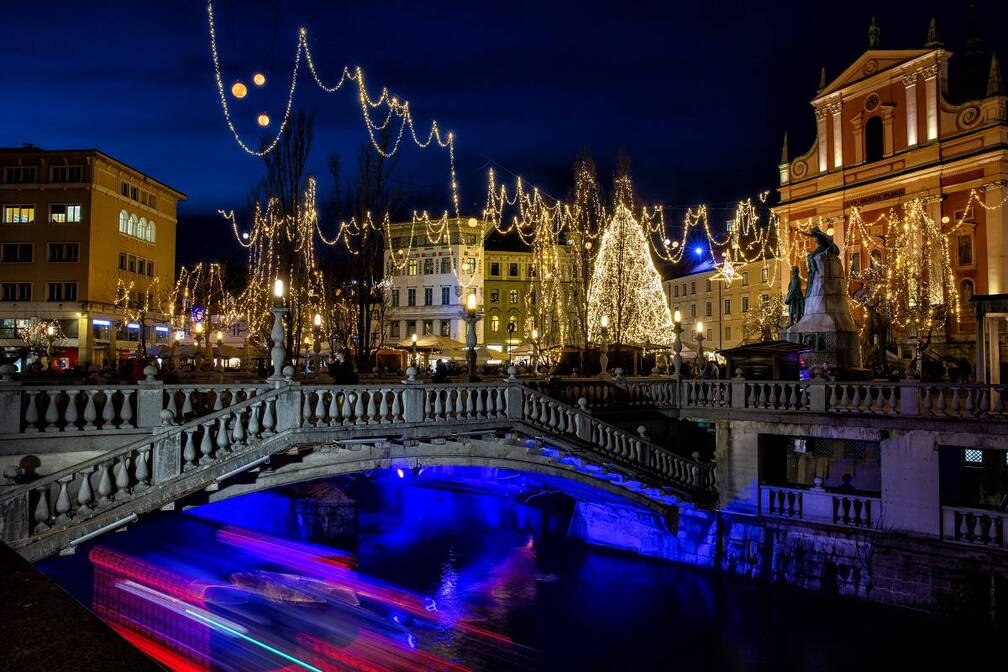 Festive December in Ljubljana