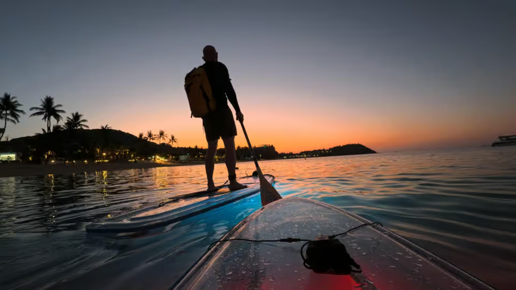 Clear Kayak & SUP LED Glow Tour