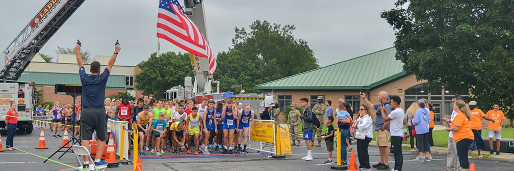Delaware Tech Run, White, and Blue 5K Run
