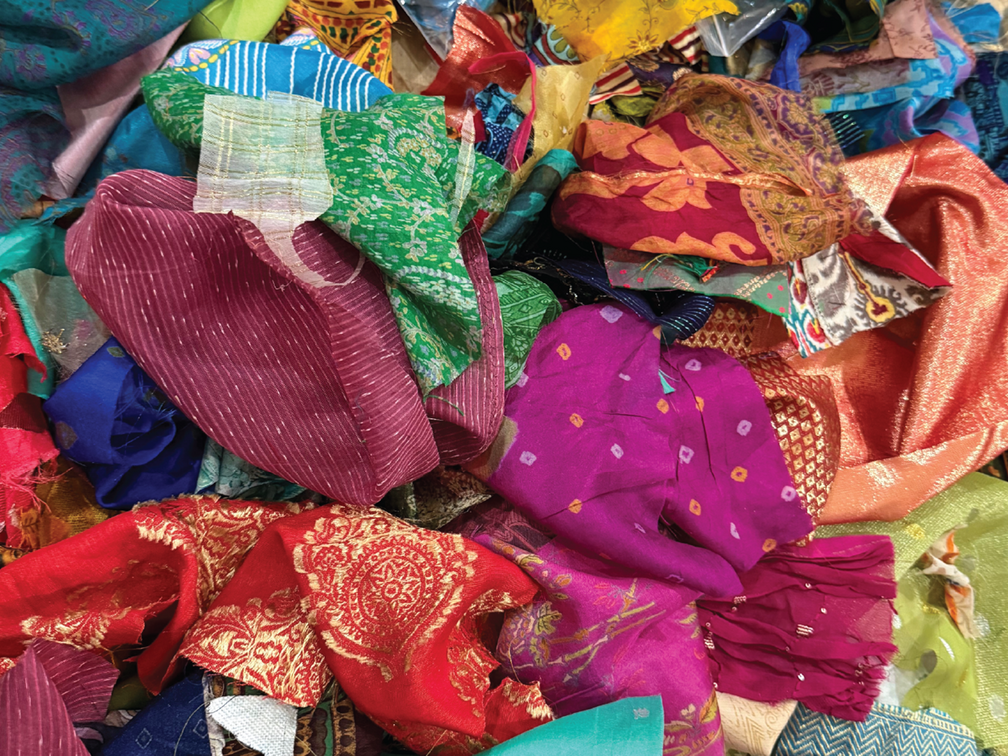 Silk Decoupage Craft Workshop