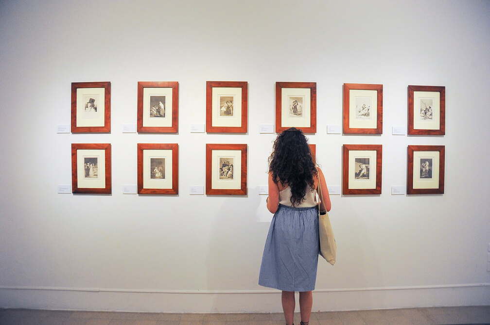 Goya: Black and White Dream Exhibit