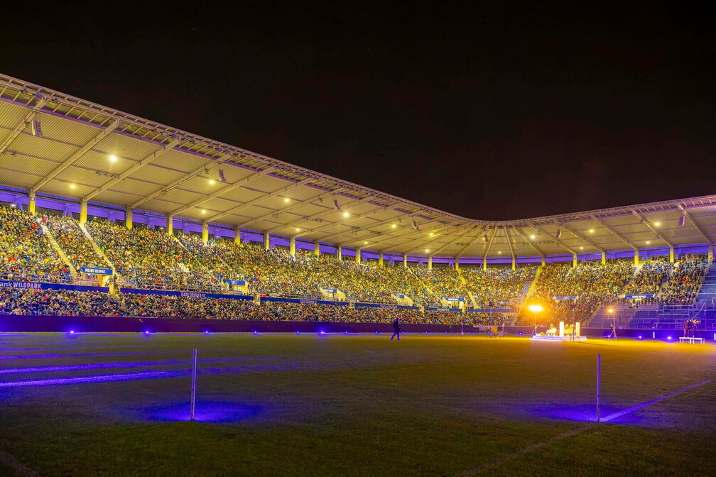 Weihnachtliches Stadionsingen