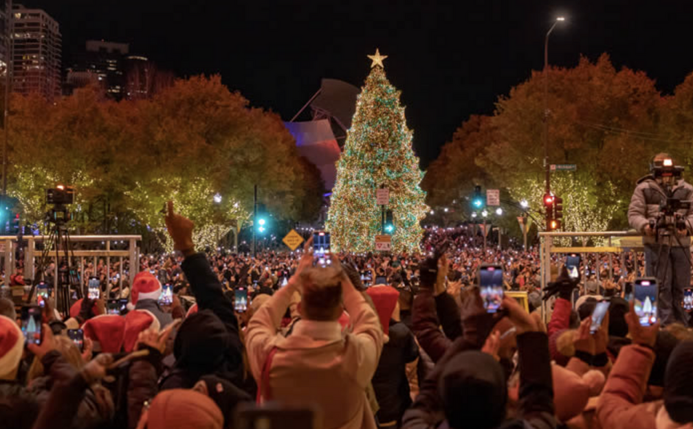 City of Chicago Christmas Tree Lighting Ceremony