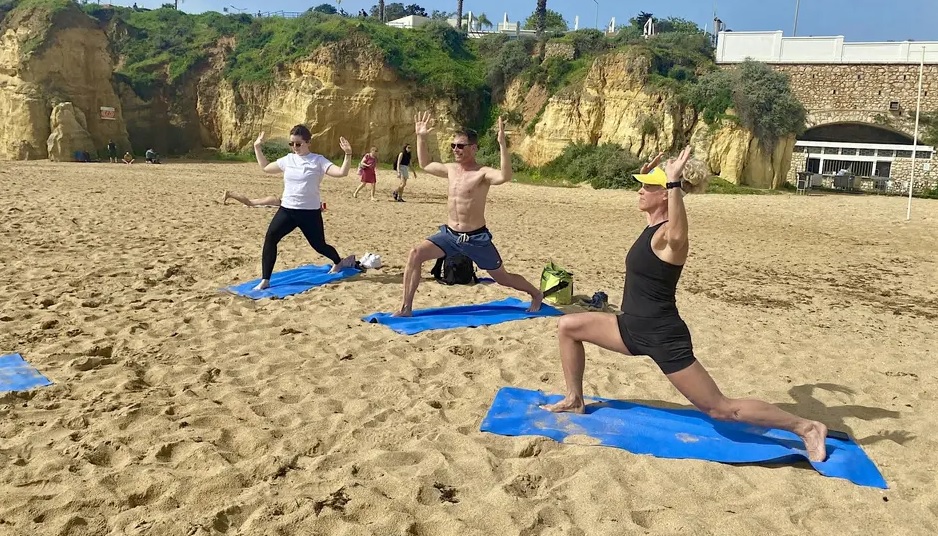Beach Yoga