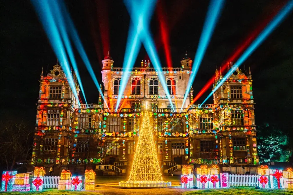 Wollaton Winter Light Trail
