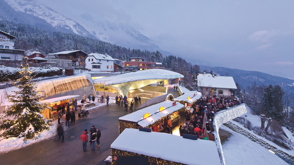 Panorama Christmas Market Hungerburg