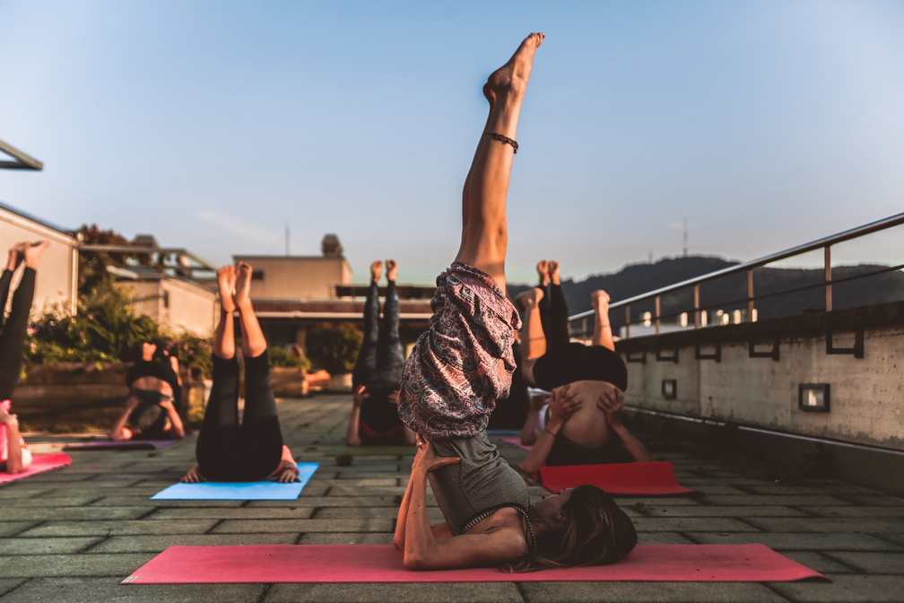 Morning Rooftop Yoga