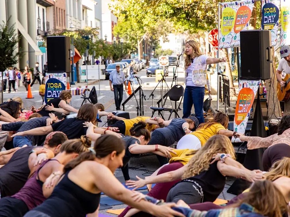 Yoga In The Streets